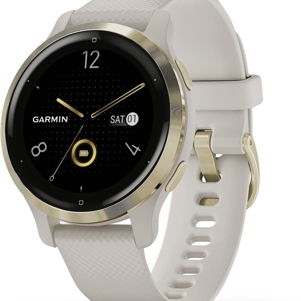 Garmin Venu 2S GPS Cream & Gold Smartwatch